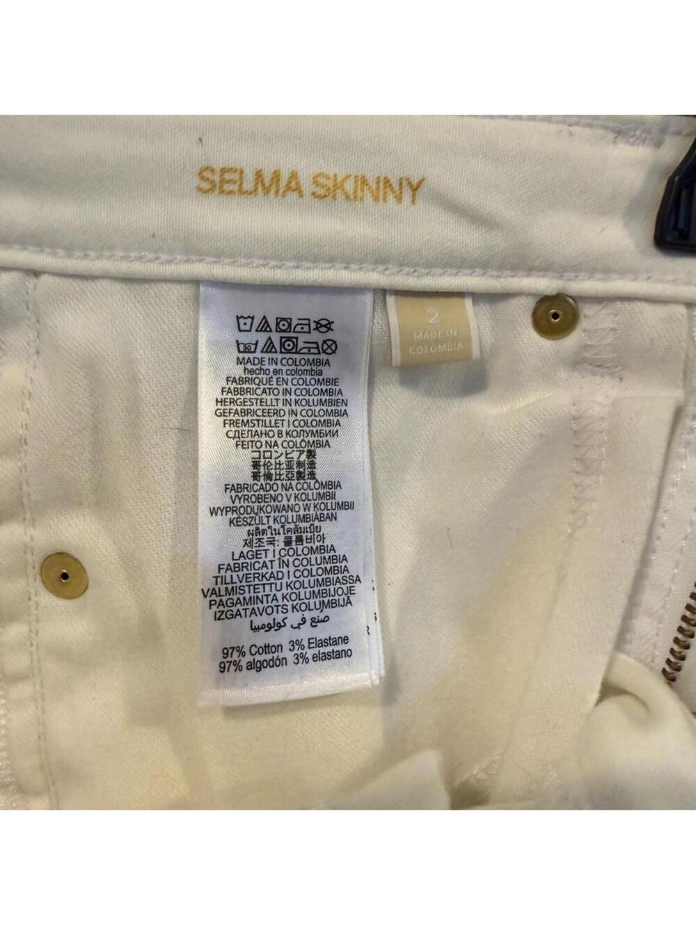 Michael Kors White Skinny Jeans - Picture 3 of 5